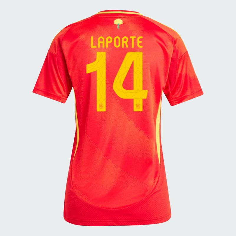 2024 Spain LAPORTE 14 Home Women's Jersey
