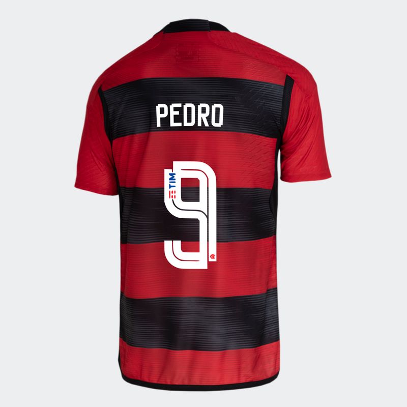 Flamengo Home Léo Pedro 9 Jersey Shirt 2023/24 (Player Version)