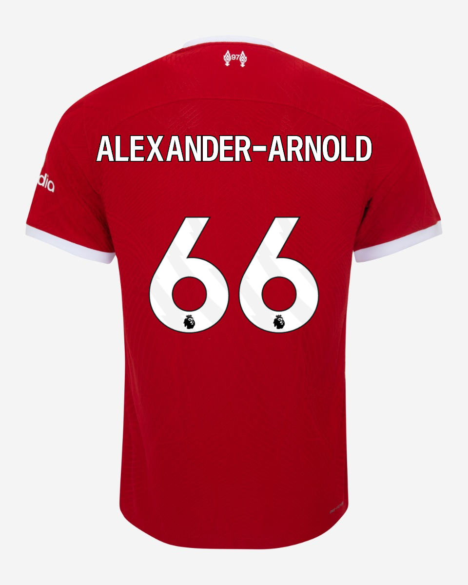 Liverpool Home Trent Alexander-Arnold #66 Jersey 2023-24 (Player Version)