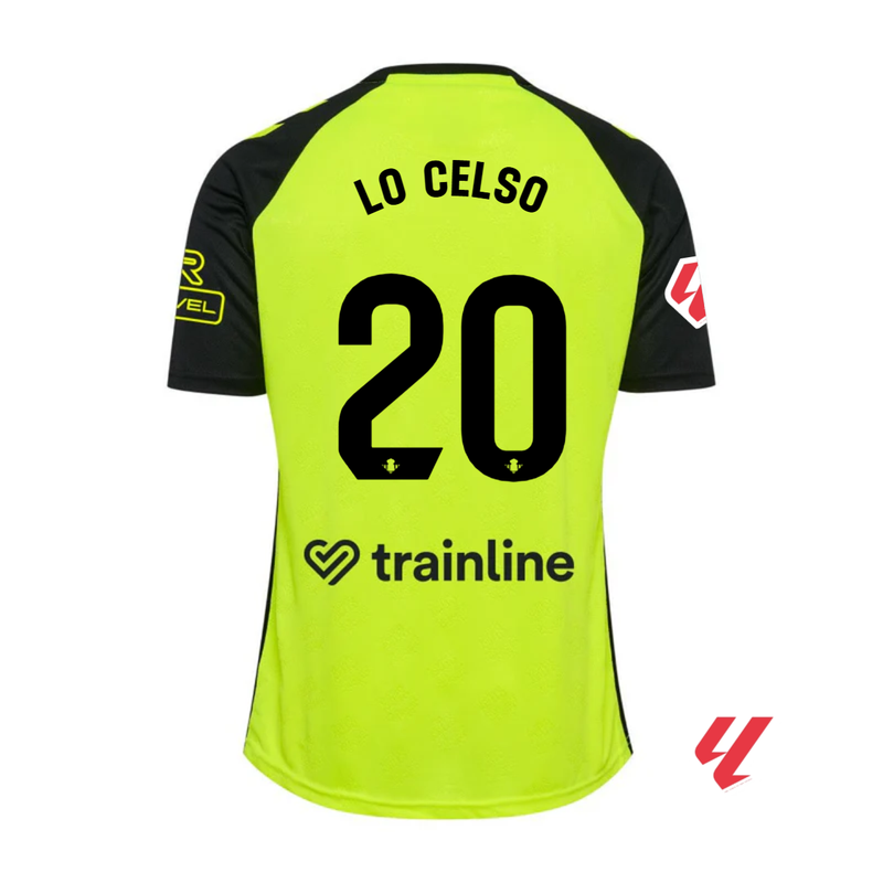 Real Betis Lo Celso #20 Away Jersey 2024/25
