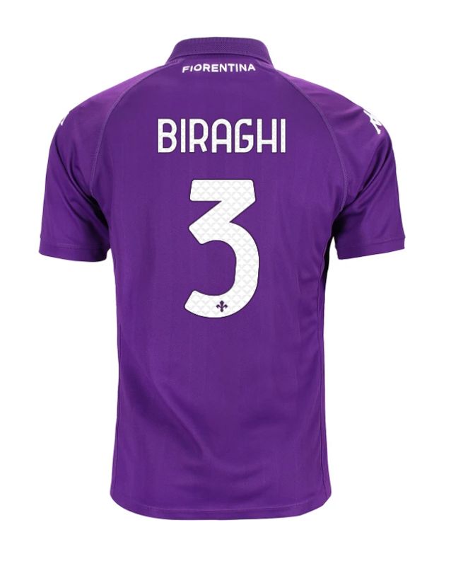 24-25 Fiorentina Home BIRAGHI 3 Jersey