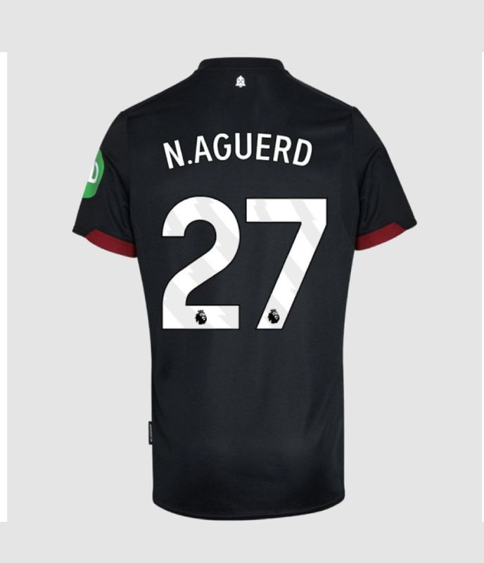 24-25 West Ham United Away N.AGUERD 27 Jersey