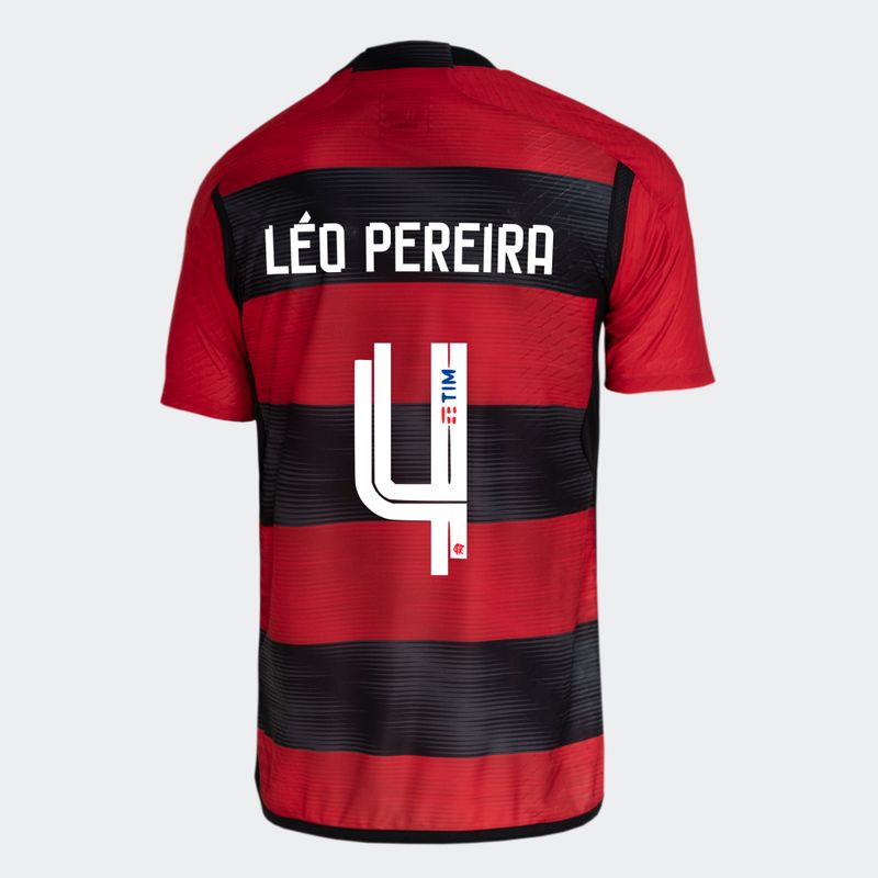 Flamengo Home Léo Pereira 4 Jersey Shirt 2023/24 (Player Version)