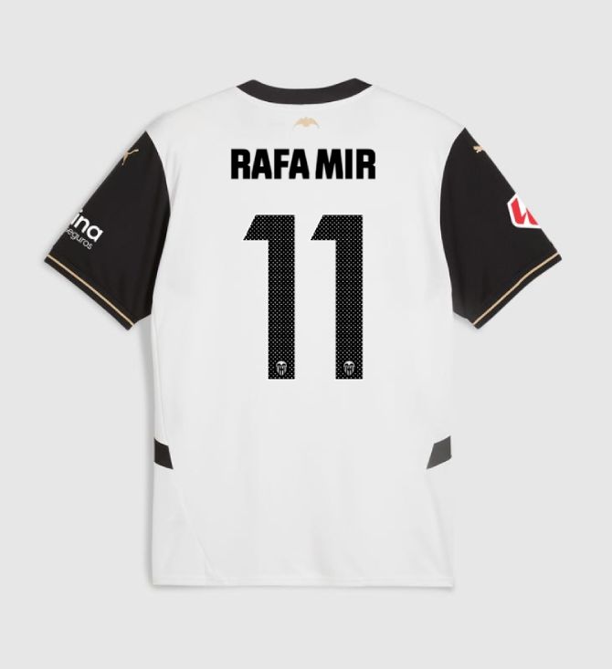 24-25 Valencia Home RAFA MIR 11 Jersey