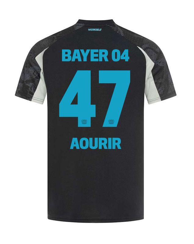 24-25 Bayer Leverkusen Aourir 47 Third Soccer Jersey