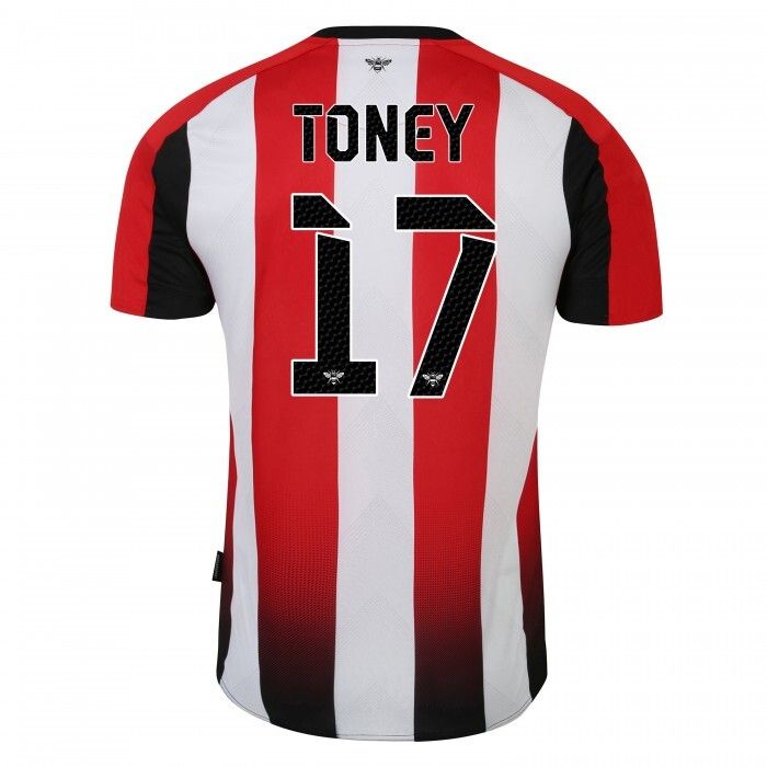 Brentford Home  Ivan Toney 17 Jersey 2023-24
