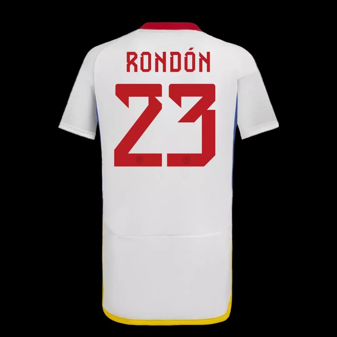 Venezuela Salomón Rondón #23 Copa America Away Jersey 2024
