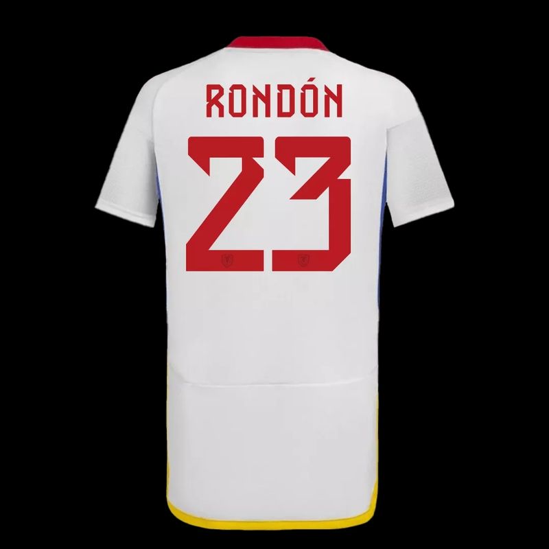 Venezuela Salomón Rondón #23 Copa America Away Jersey 2024