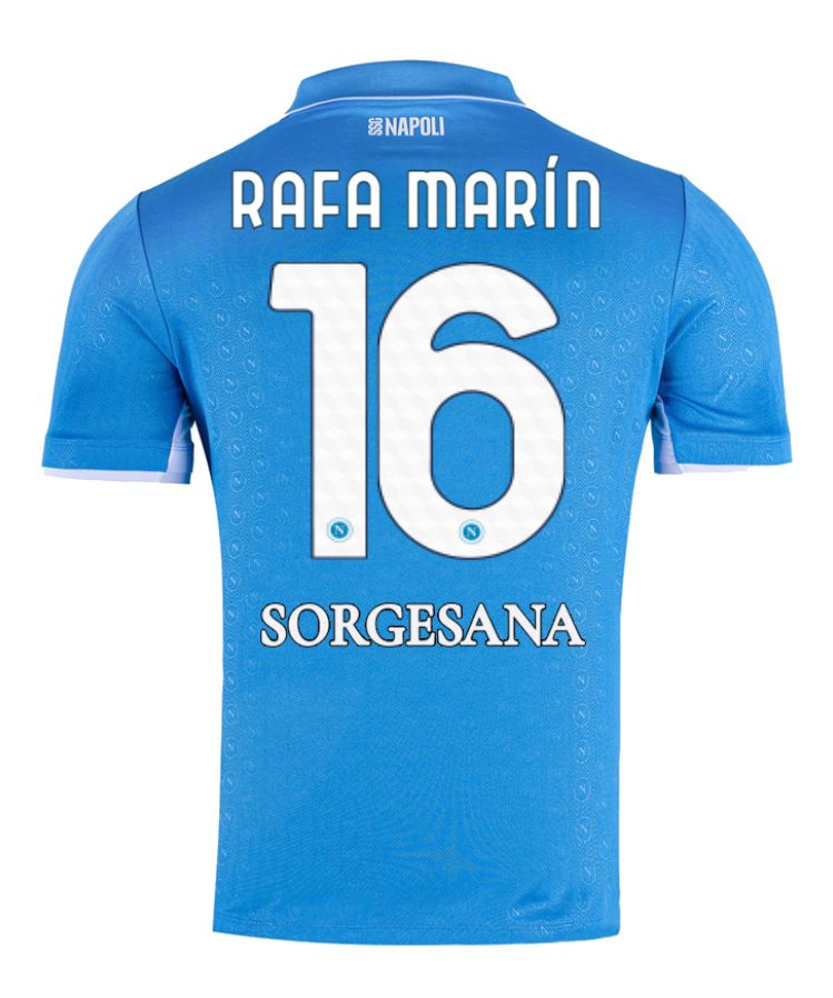 24-25 Napoli Home 16 Rafa Marín Jersey