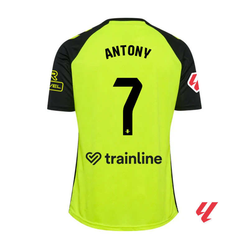 Real Betis Antony #7 Away Jersey 2024/25