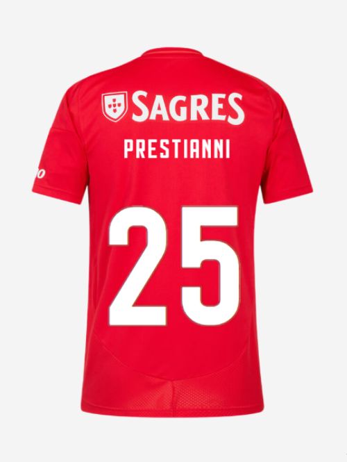 24-25 Benfica Home PRESTIANNI 25 Jersey