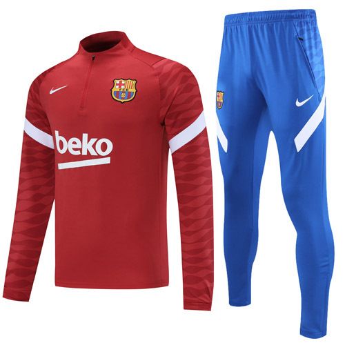 Barcelona Dark Red Tracksuit	21-22