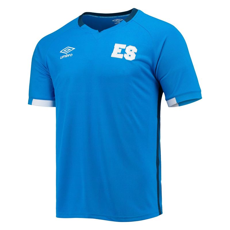 Official UMBRO MEN'S EL SALVADOR HOME JERSEY SHORT SLEEVE 2021-22
