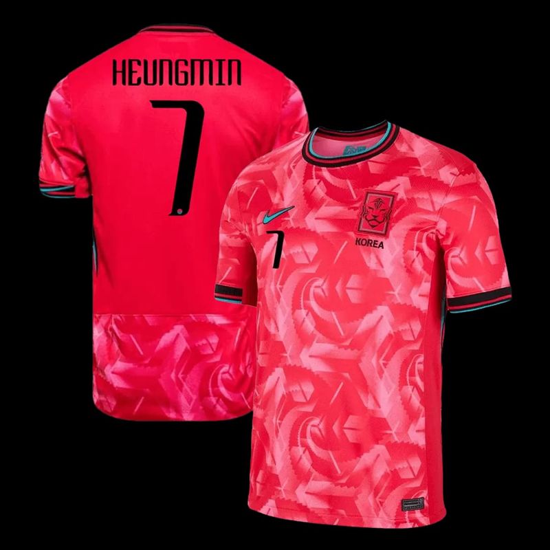 2024 South Korea Home Heungmin 7 Jersey