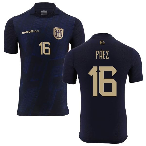 24-25 Ecuador Third Páez 16 Jersey