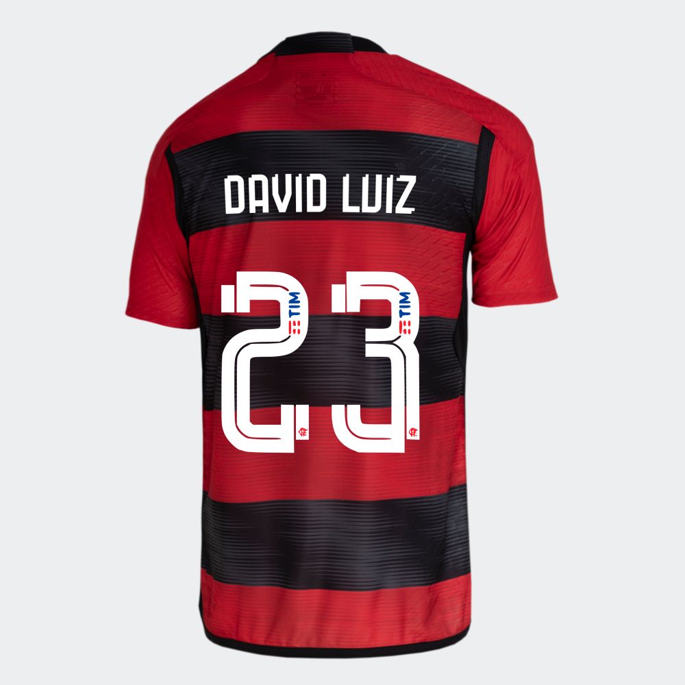 Flamengo Home David Luiz 23 Jersey Shirt 2023/24 (Player Version)