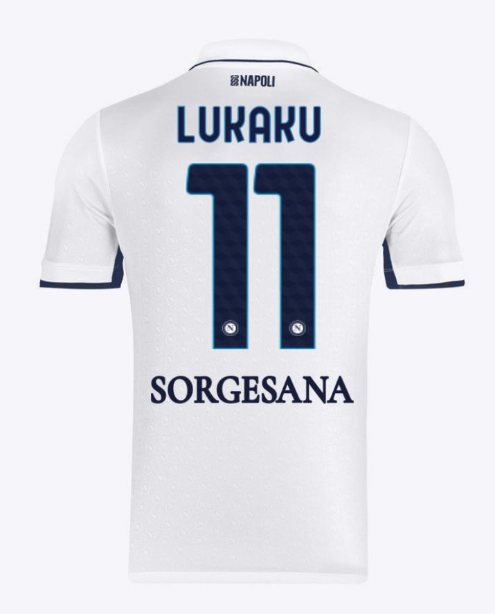 24-25 Napoli Away 11 Lukaku Jersey