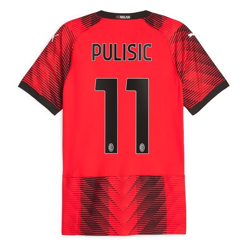 AC Milan Home  Christian Pulisic #11  Jersey (Player Version) 2023/2024