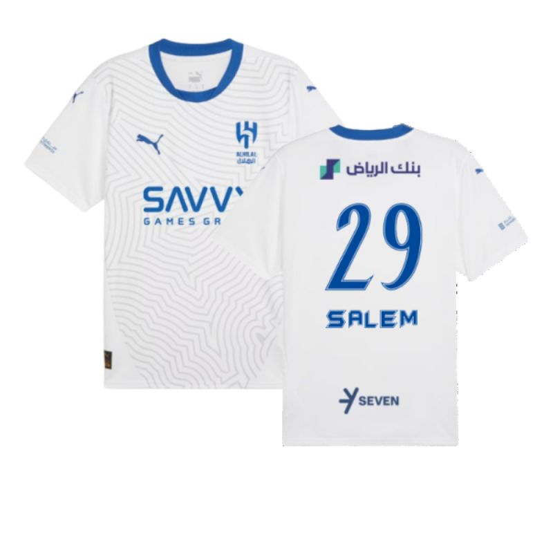 2024-2025 Al Hilal Away Salem 29 Jersey