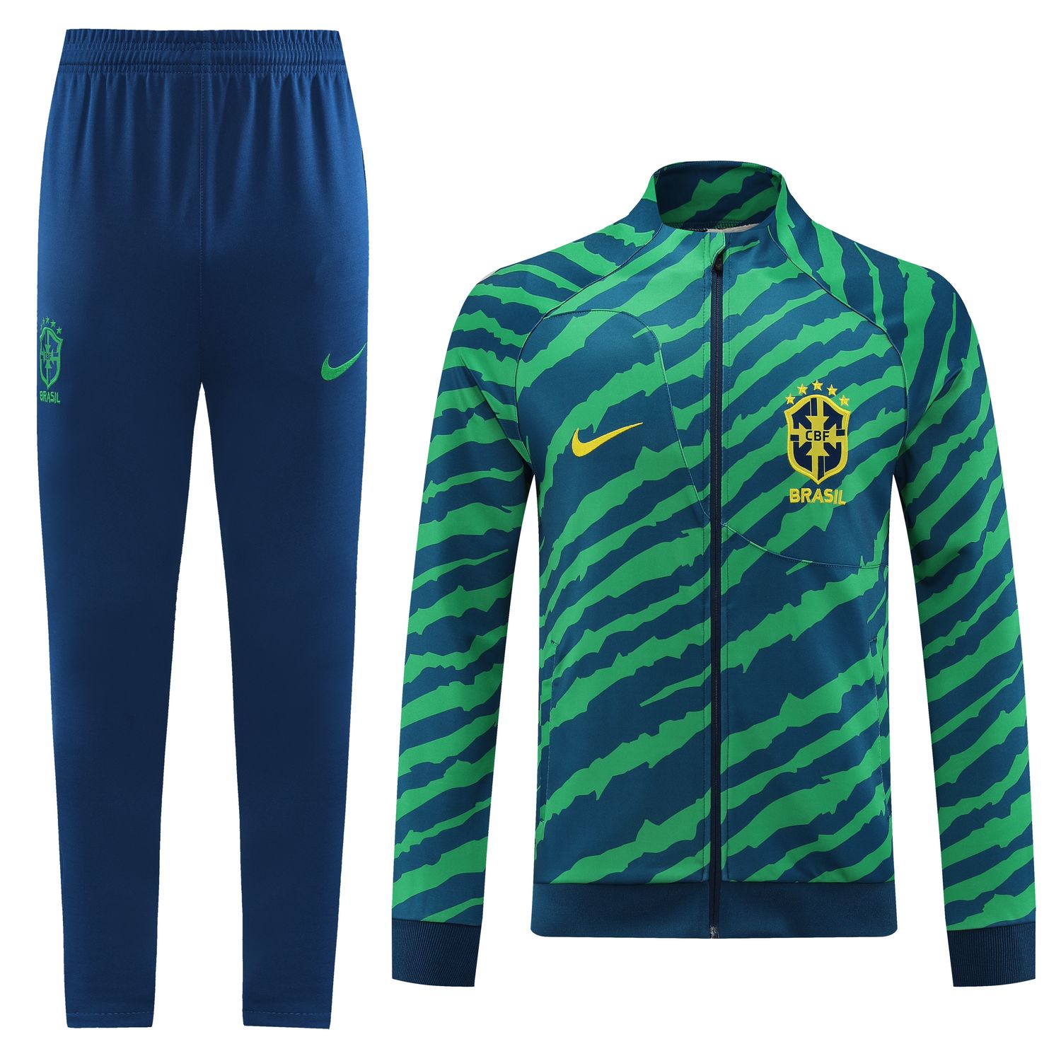 Brazil Zebra Green Tracksuit 2022