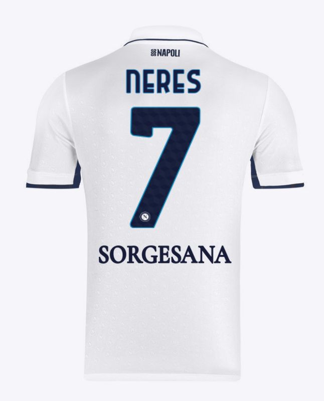 24-25 Napoli Away 7 Neres Jersey