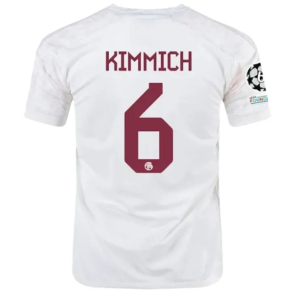 Bayern Munich Joshua Kimmich Third Jersey 2023/2024 With Champions League Patches