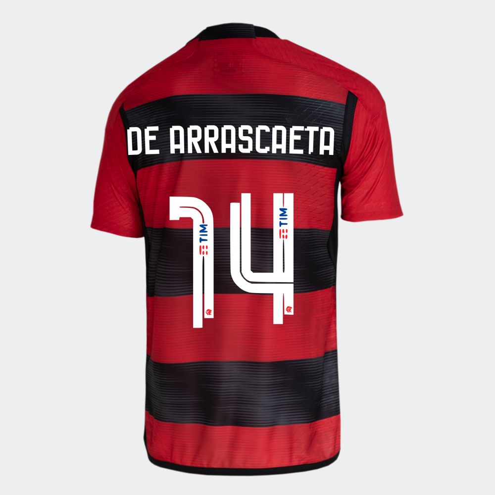 Flamengo Home DE ARRASCAETA 14 Jersey Shirt 2023/24 (Player Version)
