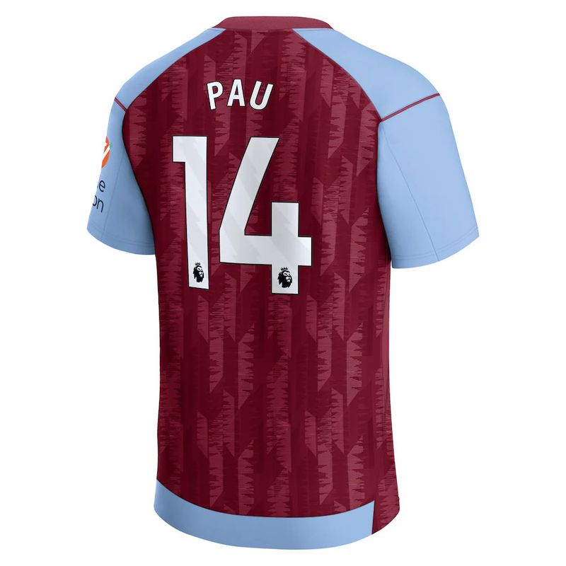 Aston Villa Home Pau Torres 14 Jersey 2023-2024