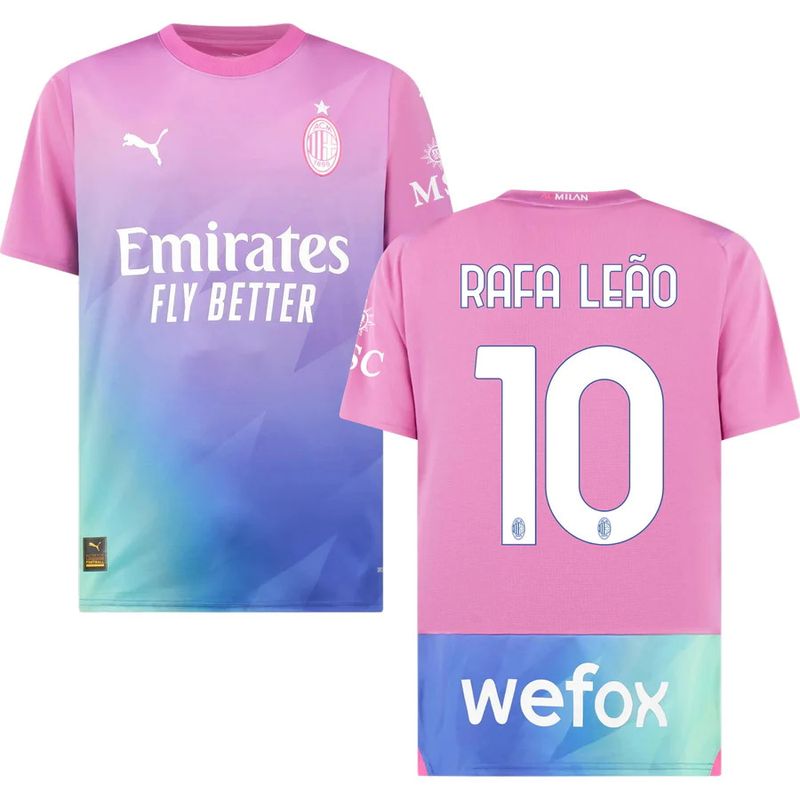AC Milan Third Rafael Leão #10 Jersey 2023/2024