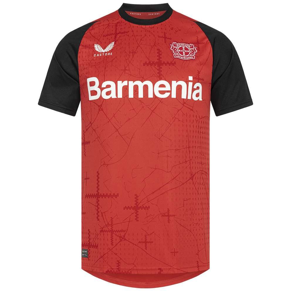 24-25 Bayer Leverkusen Home Soccer Jersey