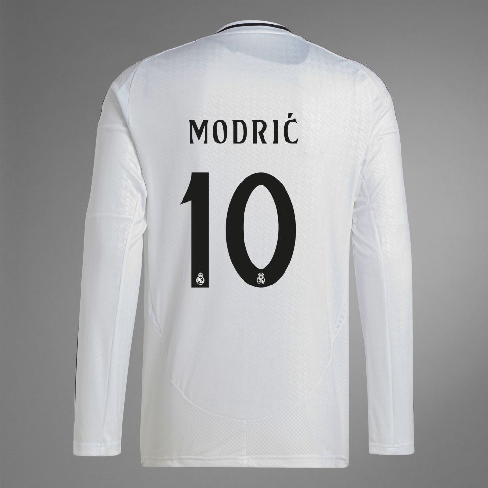 24-25 Real Madrid Home MODRIĆ 10 Long Sleeve Jersey