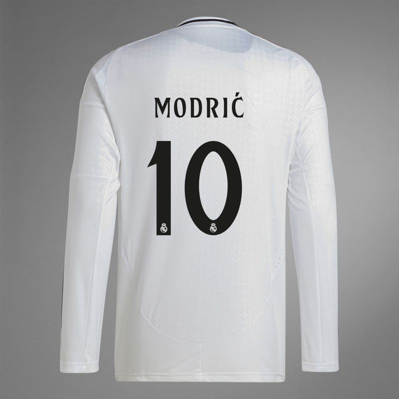 24-25 Real Madrid Home MODRIĆ 10 Long Sleeve Jersey
