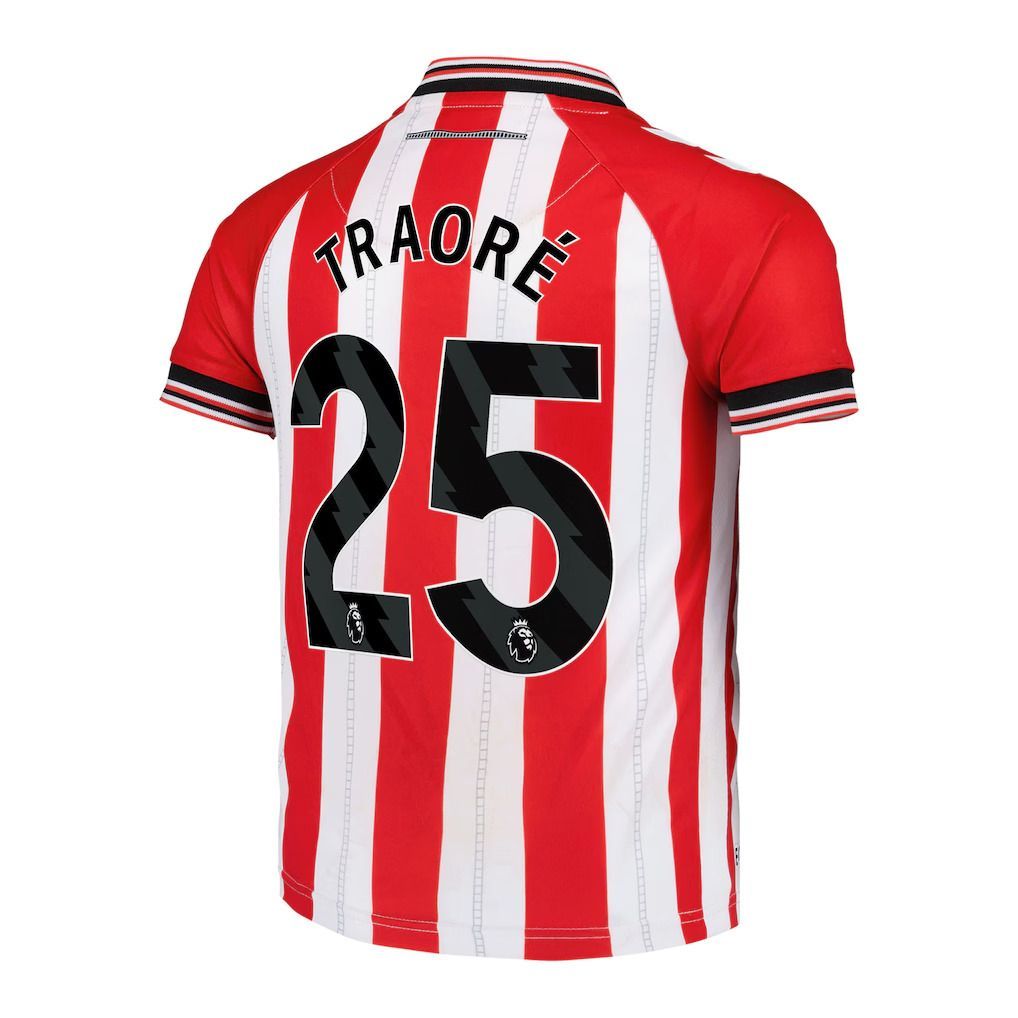25-26 Sunderland Home TRAORÉ 25 Jersey