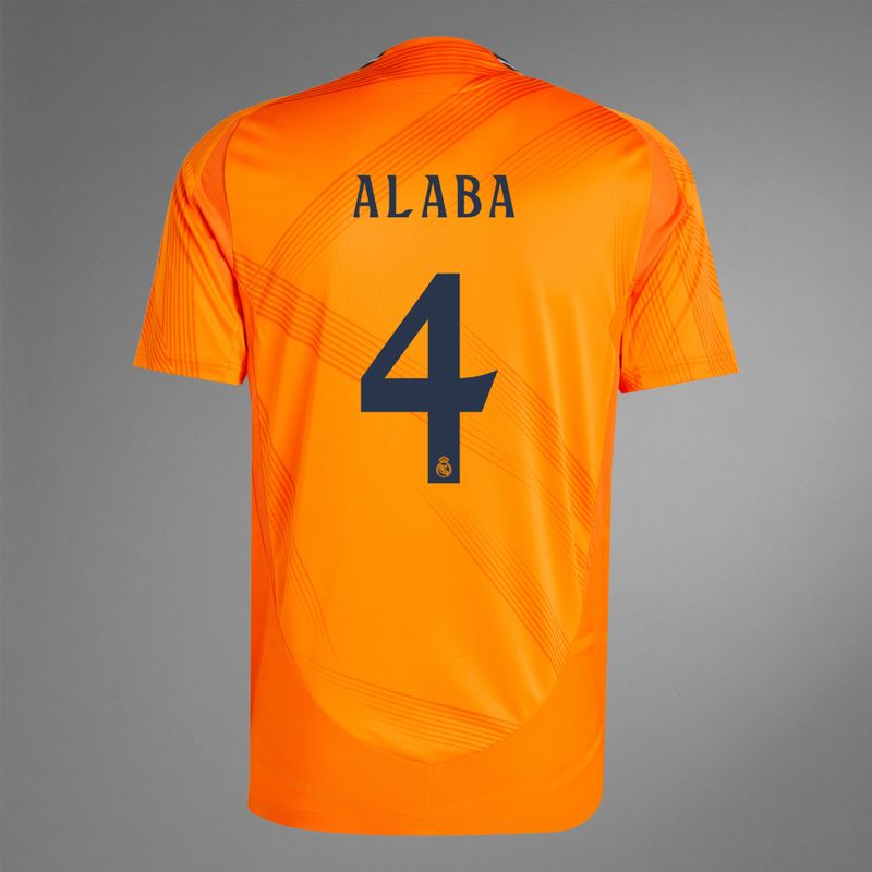 24-25 Real Madrid Away ALABA 4 Jersey (Player Version)