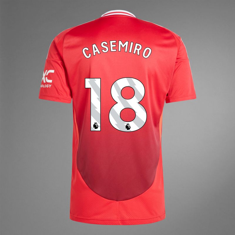 24-25 Manchester United CASEMIRO 18 Home Jersey (Player Version)