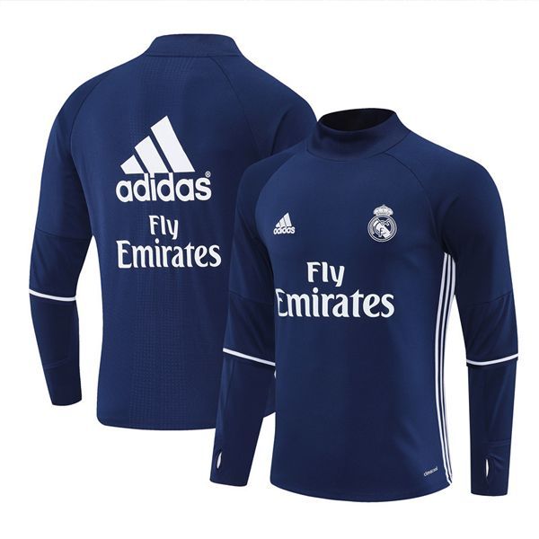 16-17 Real Madrid Training Top Navy