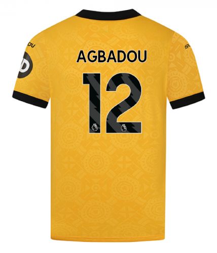 25-26 Wolves Home AGBADOU 12 Jersey