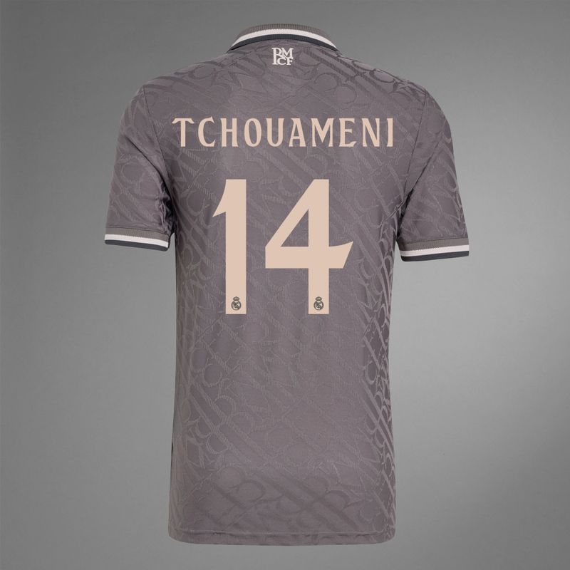24-25 Real Madrid Third TCHOUAMENI 14 Jersey