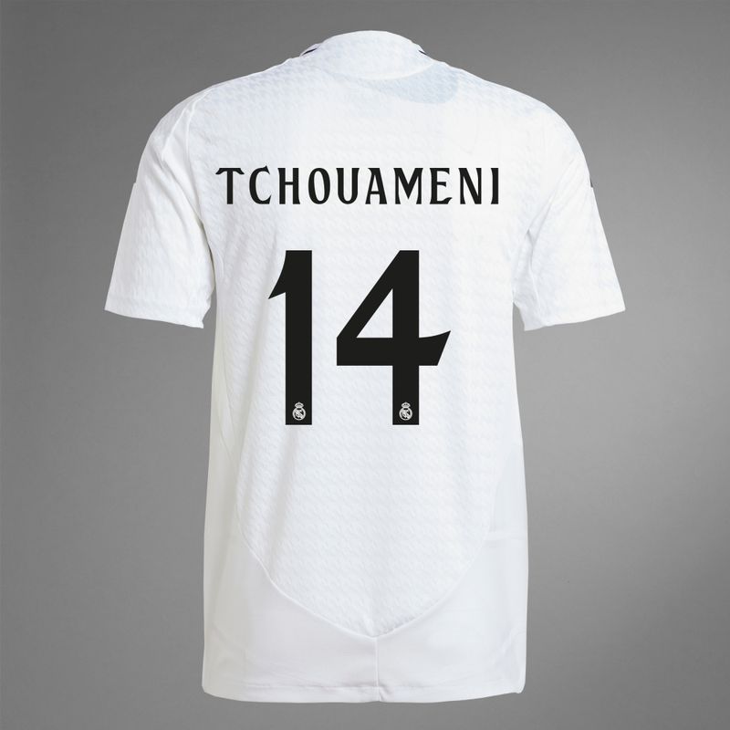 24-25 Real Madrid Home TCHOUAMENI 14 Jersey (Player Version)
