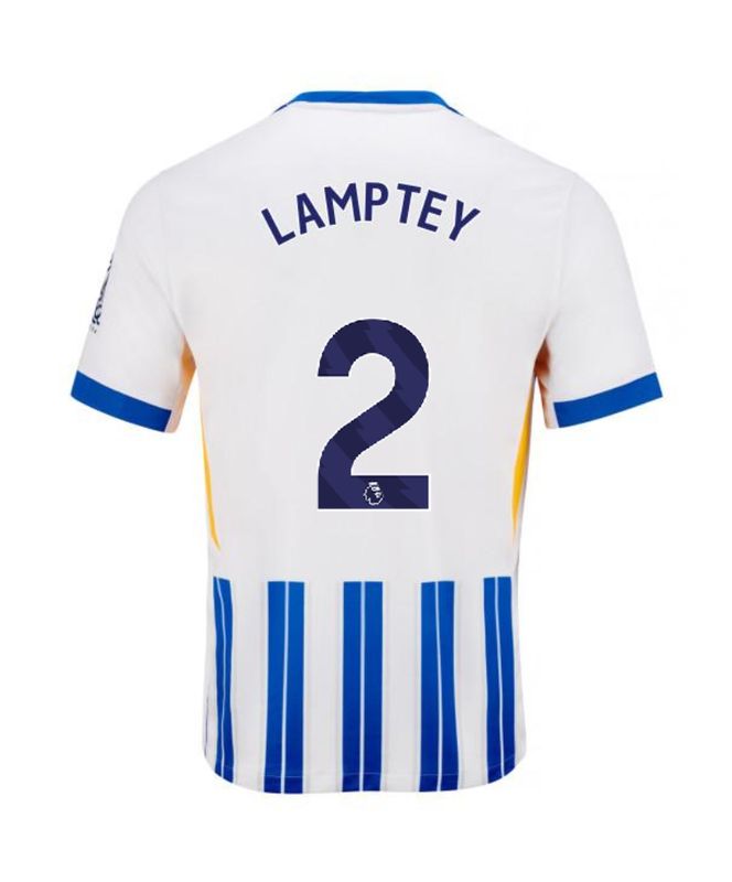 24-25 Brighton & Hove Albion LAMPTEY 2 Home Jersey