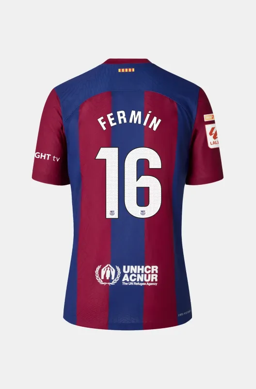23-24 Barcelona FERMíN 16 x Karol G Home Jersey (Player Version)