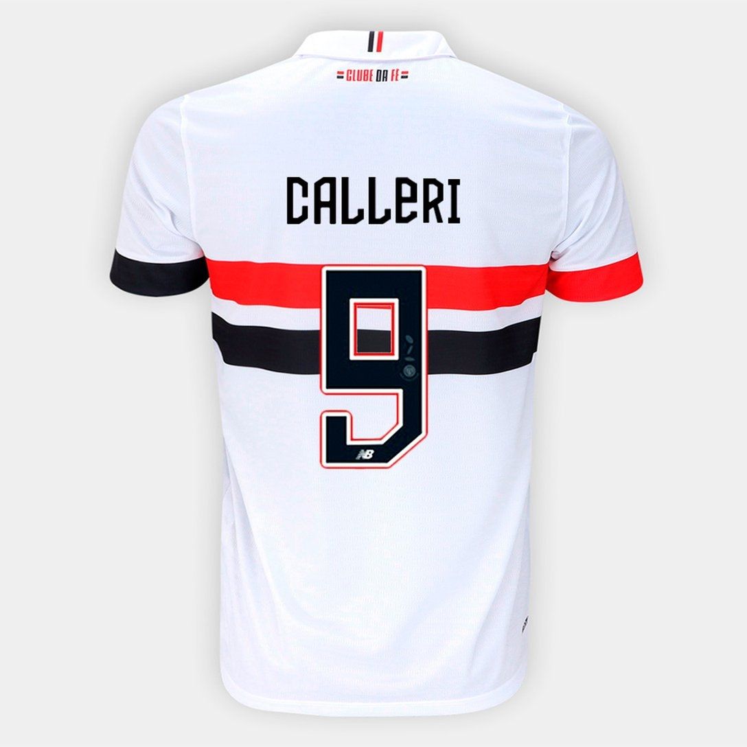 Sao Paulo FC Jonathan Calleri 9 Home Jersey 2024/25 Sao Paulo FC Jonathan Calleri 9 Home Jersey 2024/25