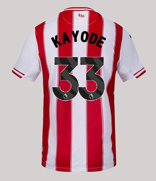 25-26 Brentford Home KAYODE 33 Jersey