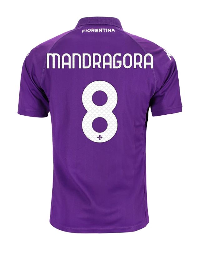 24-25 Fiorentina Home MANDRAGORA 8 Jersey