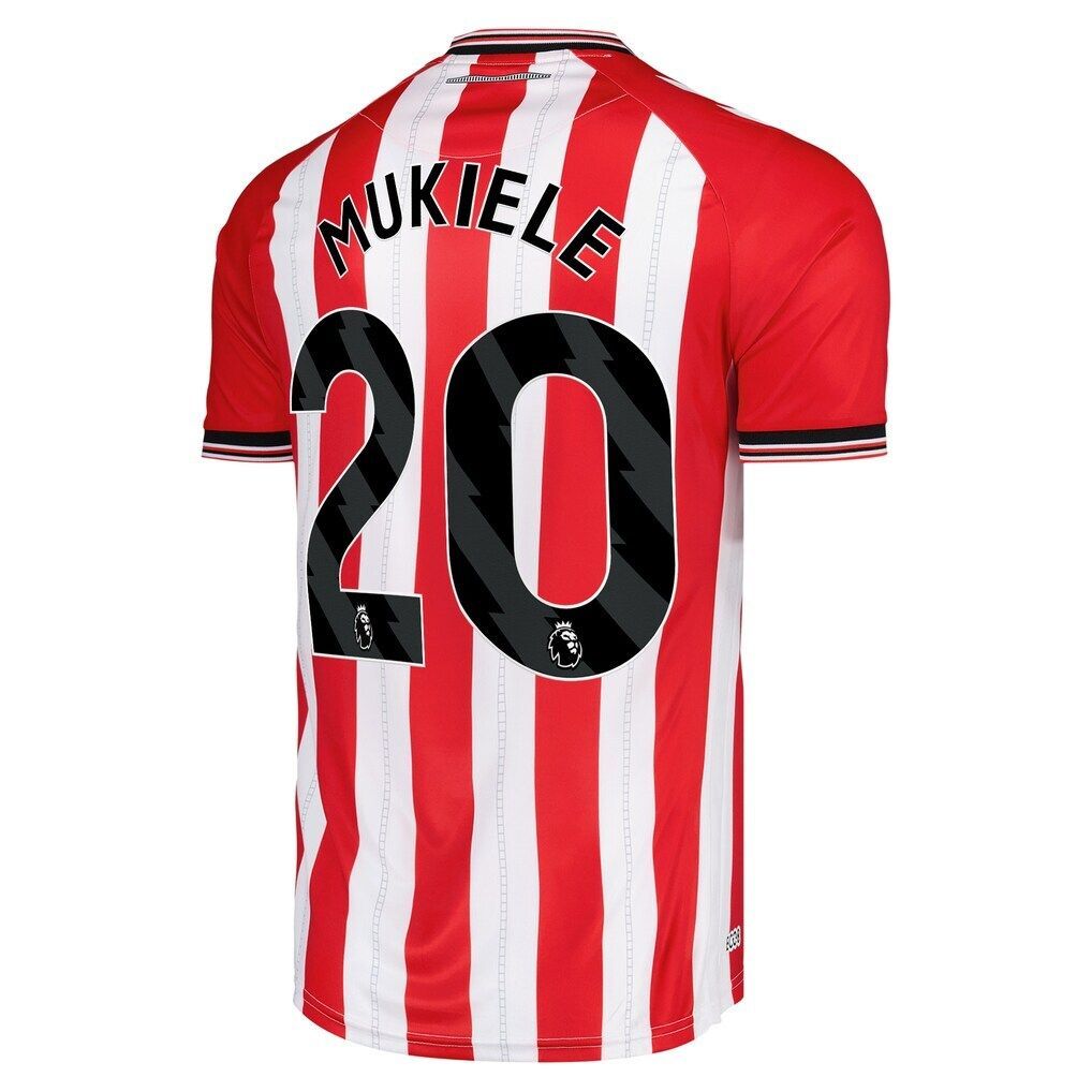 25-26 Sunderland Home MUKIELE 20 Jersey 25-26 Sunderland Home MUKIELE 20 Jersey