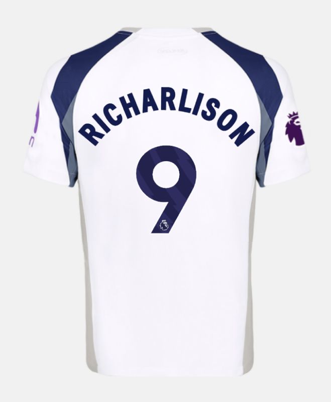 25-26 Tottenham Hotspur Home RICHARLISON 9 Jersey