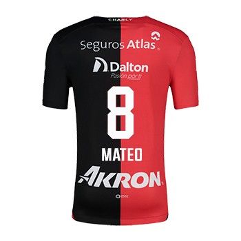 24-25 Atlas FC Home MATEO 8 Jersey 24-25 Atlas FC Home MATEO 8 Jersey