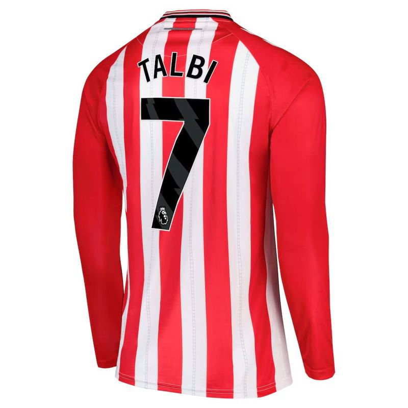 25-26 Sunderland Home TALBI 7 Long Sleeve Jersey