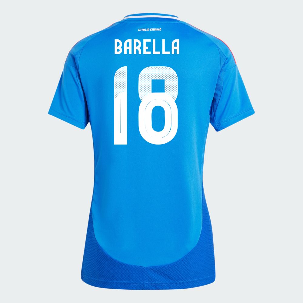 2024 Italy BARELLA 18 Home Women's Jersey 2024 Italy BARELLA 18 Home Women's Jersey