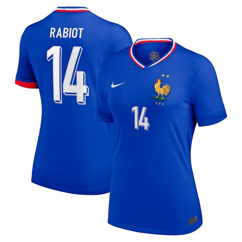2024 France Rabiot 14 Home Women Jersey